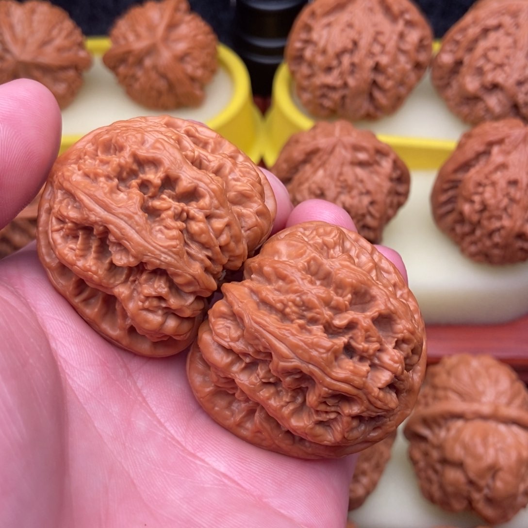 文玩核桃把件龙爪粗筋42