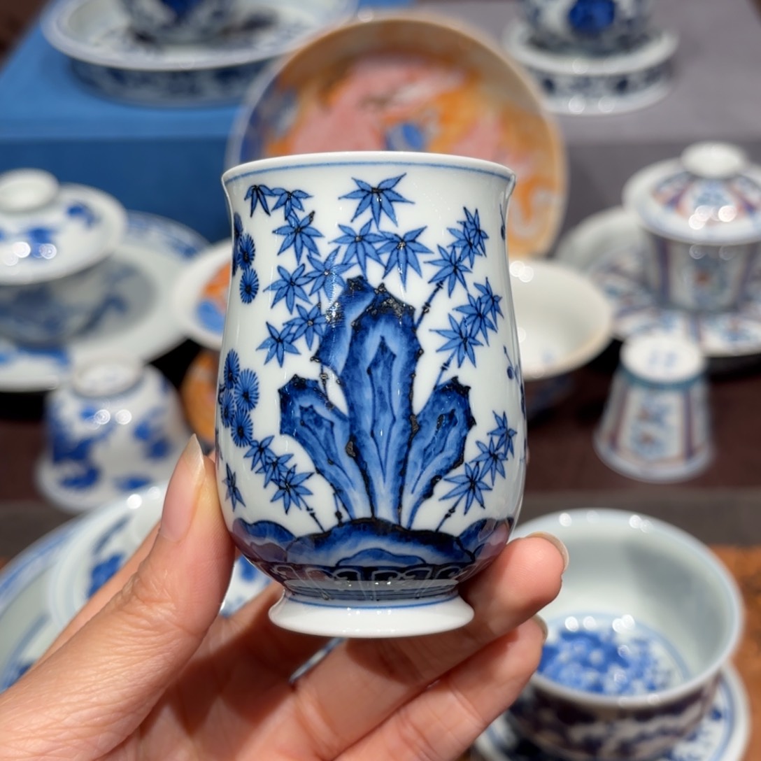 瓷片景德镇纯手工手绘