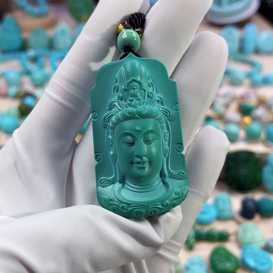 绿松石珠宝奇石未镶嵌