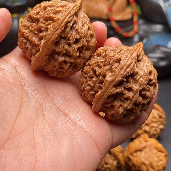 文玩核桃吊坠水龙40尺