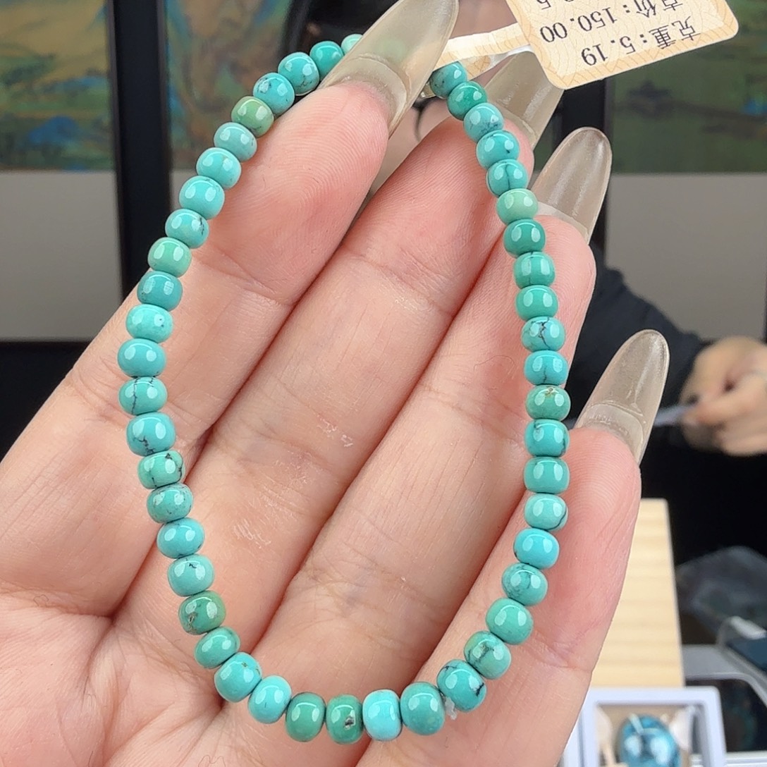 未镶嵌绿松石珠宝奇石