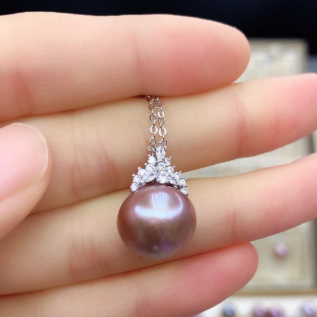 淡水珍珠颈饰合金