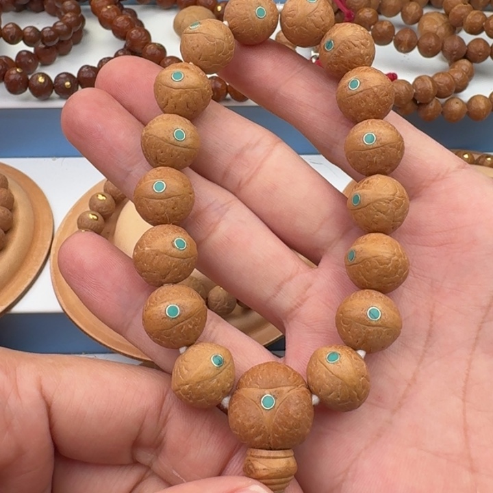 凤眼菩提吊坠14手串
