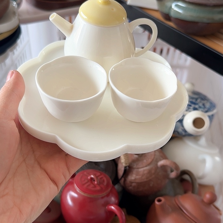 微瑕陶瓷茶具茶杯茶壶