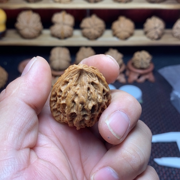 ও***地文玩核桃把件文玩