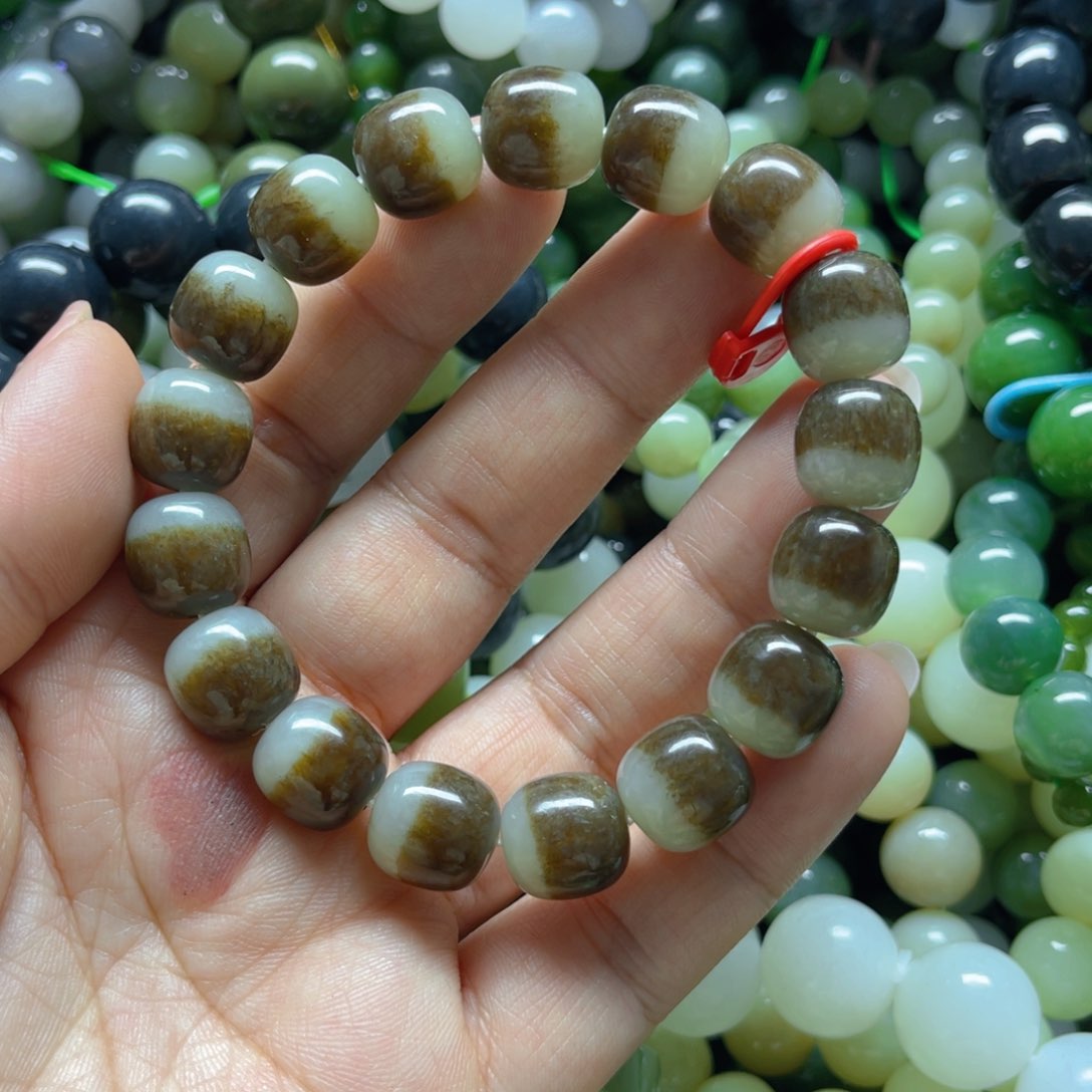 和田玉手链未镶嵌