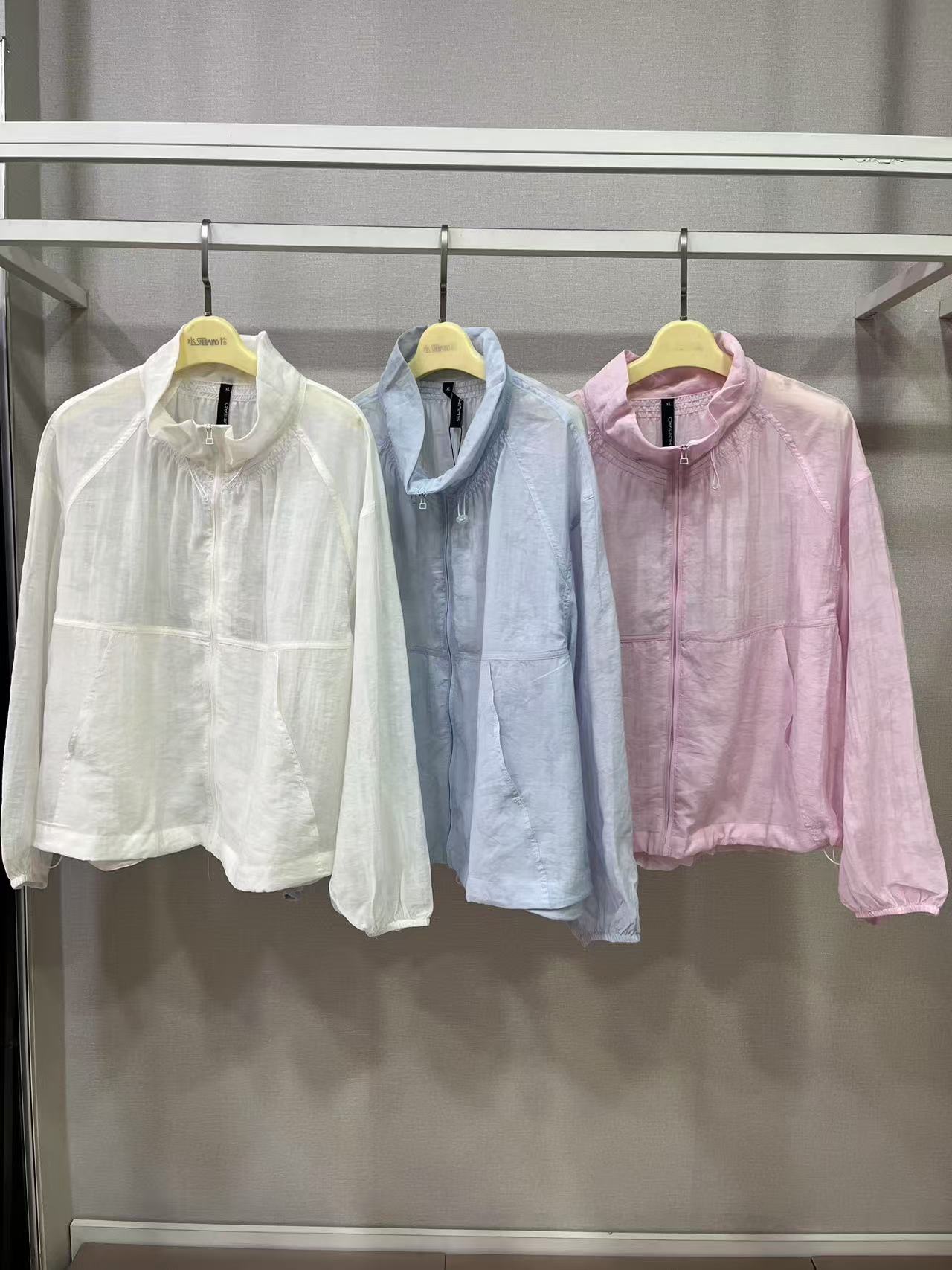 水淼2025春夏新品防晒衫0166