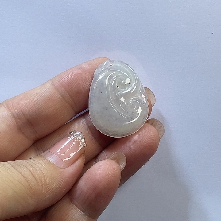 颈饰未镶嵌翡翠冰如意吊坠