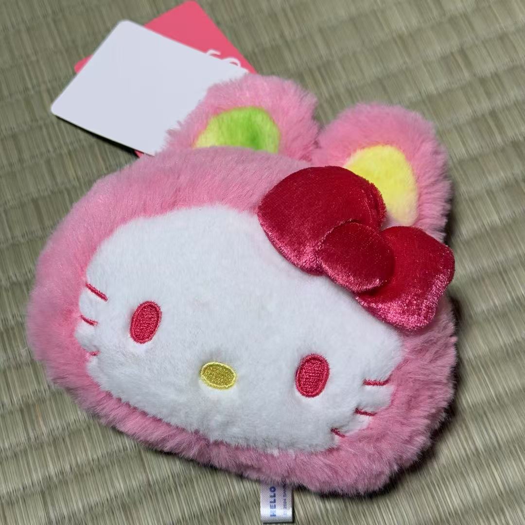 【大阪限定】HelloKitty 粉色兔子卡包毛绒玩偶