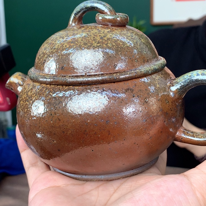 紫砂柴烧纯自然柴烧