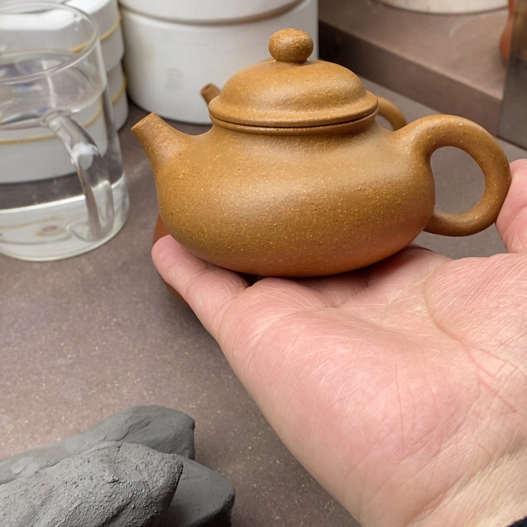 紫砂茶壶大*紫砂壶容天