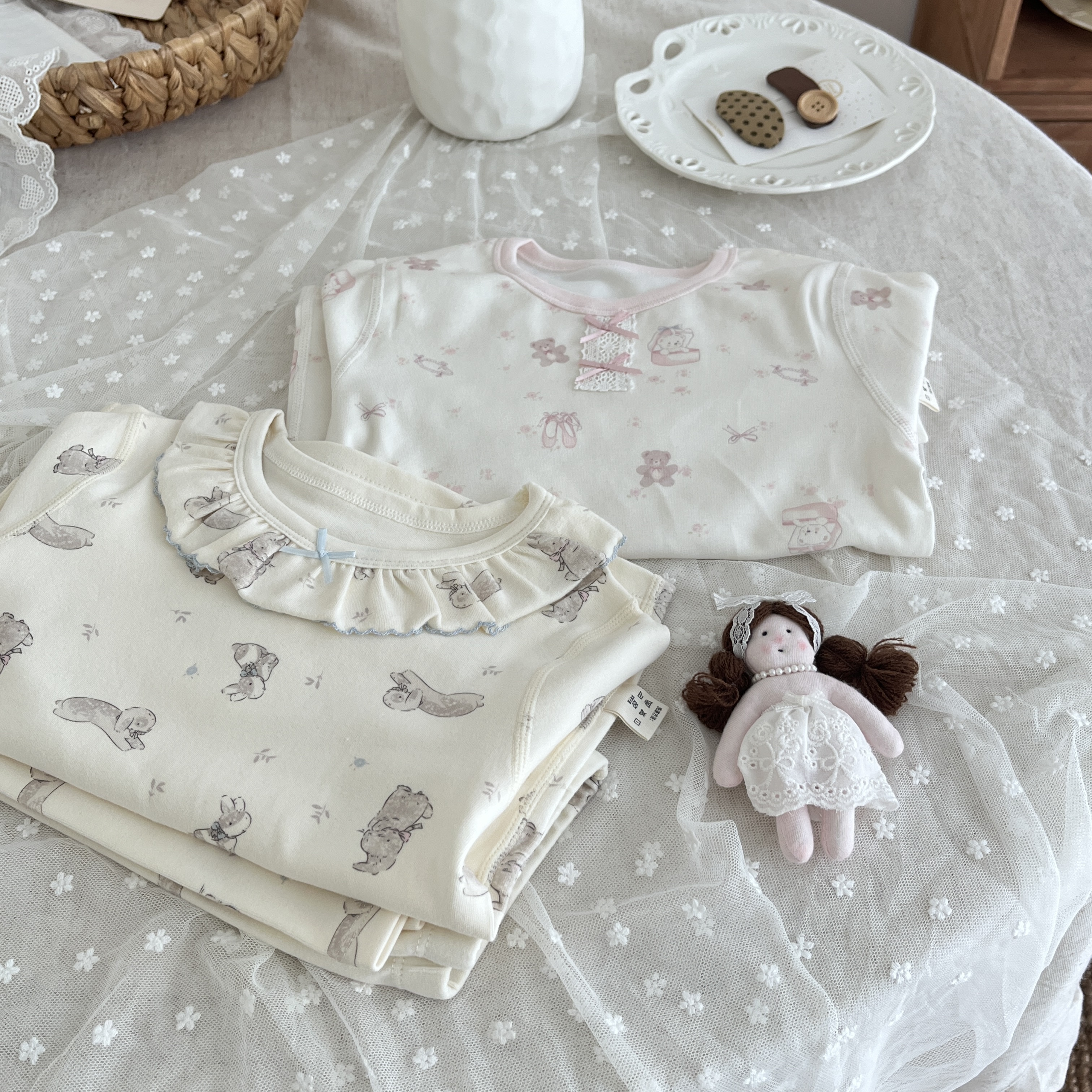 【棉兔子280g】2025冬季女童新款A类家居服套装254-棉兔子-69013