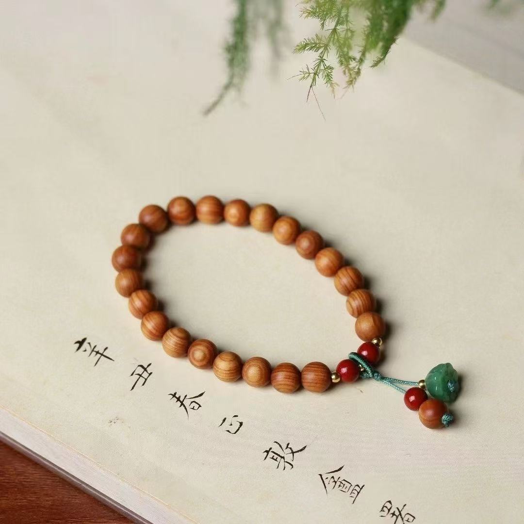 YHY-011崖柏单圈手串【晶晶】