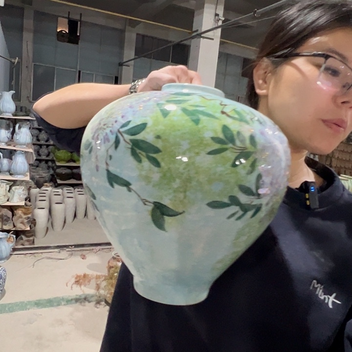 景德镇陶瓷花瓶工厂正品