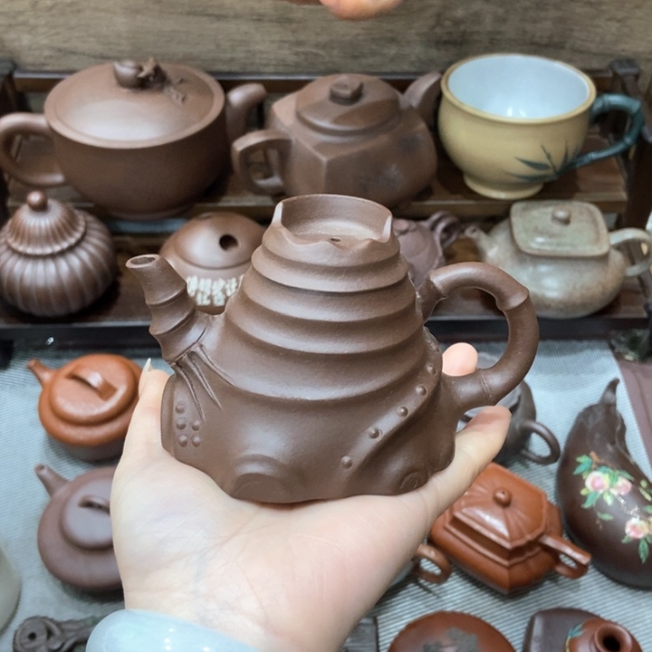 紫砂茶壶桂**事宜兴紫砂