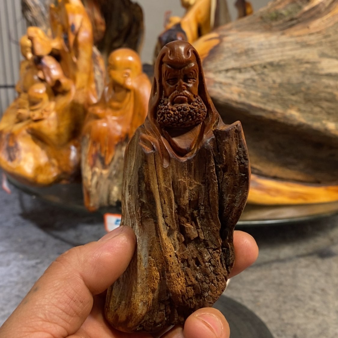 【闪购商品】柏木（崖柏）木雕工艺品摆件家居手把件
