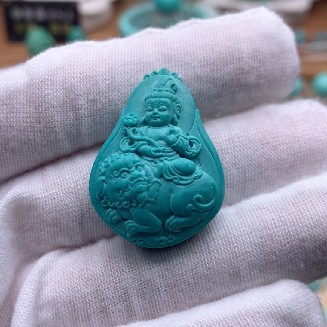 绿松石未镶嵌珠宝奇石