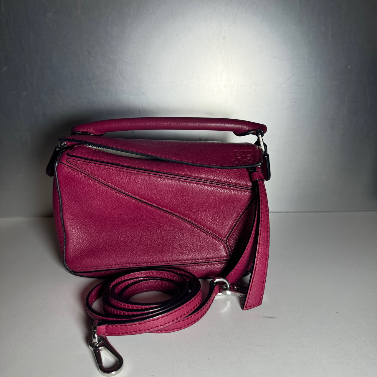 95新 LOEWE/罗意威 罗意威几何包 mini 99新