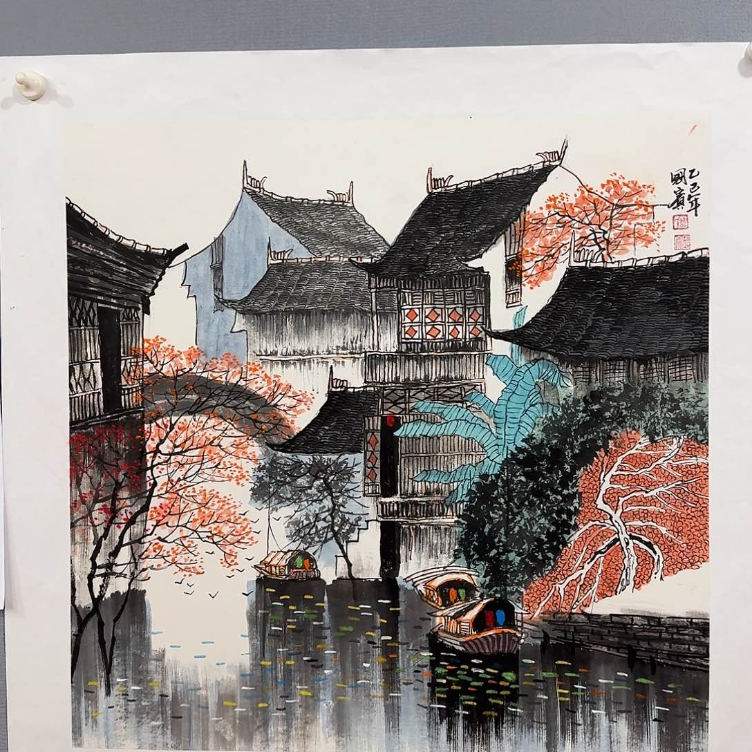 国画莫国宾精品佳作
