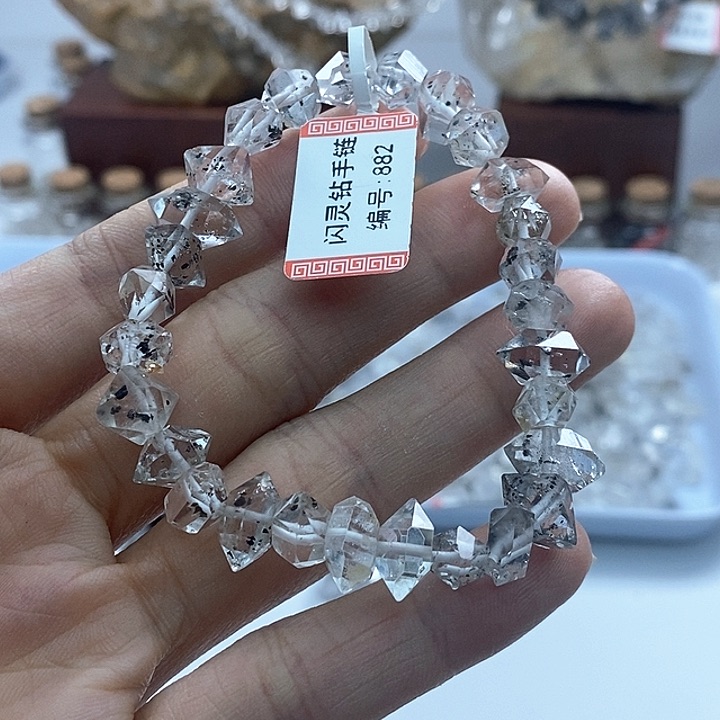 水晶颈饰未镶嵌闪灵钻手链