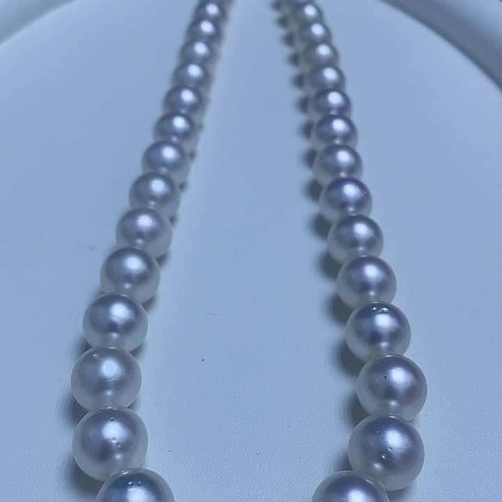 海水珍珠未镶嵌项链澳白