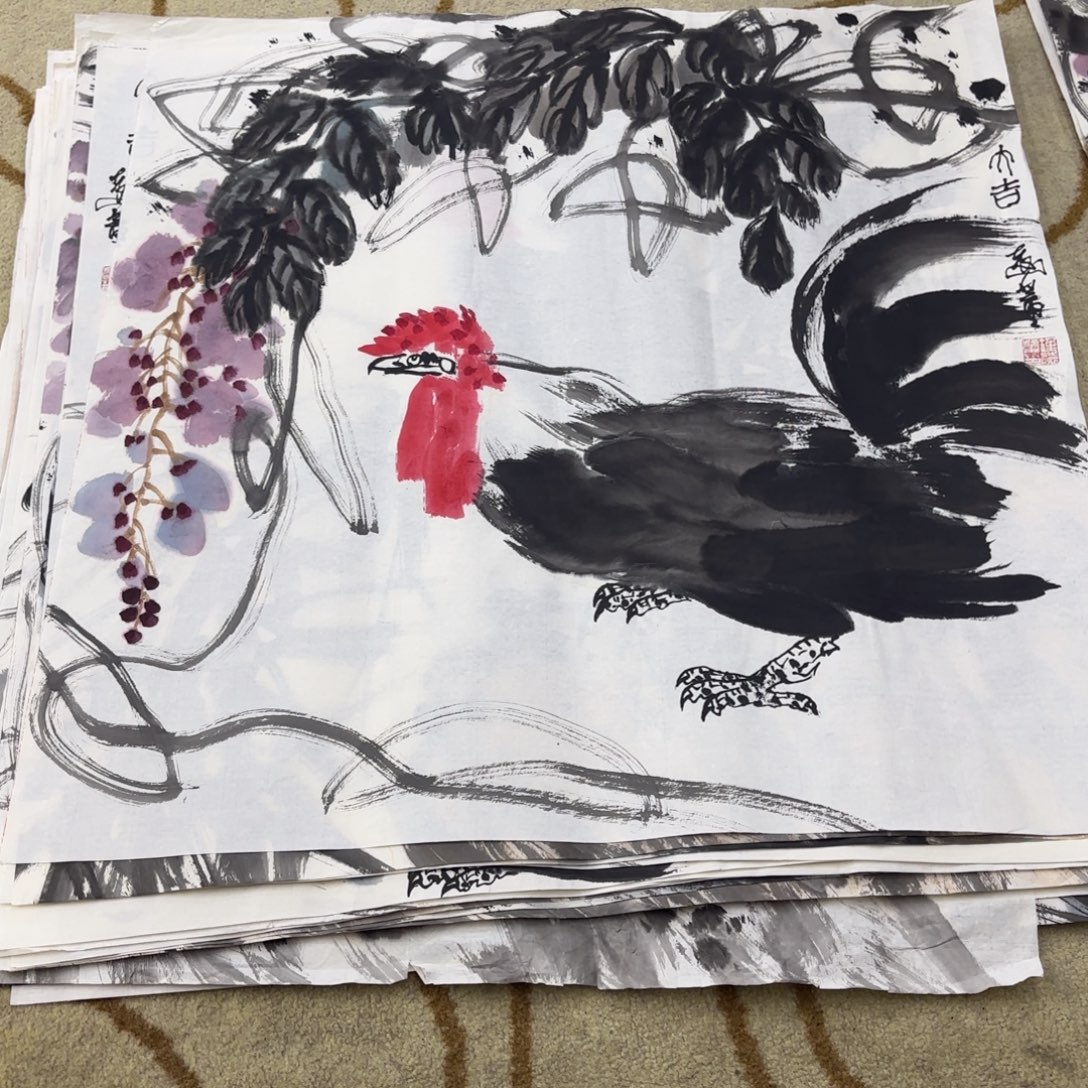 国画国画老师作品刘