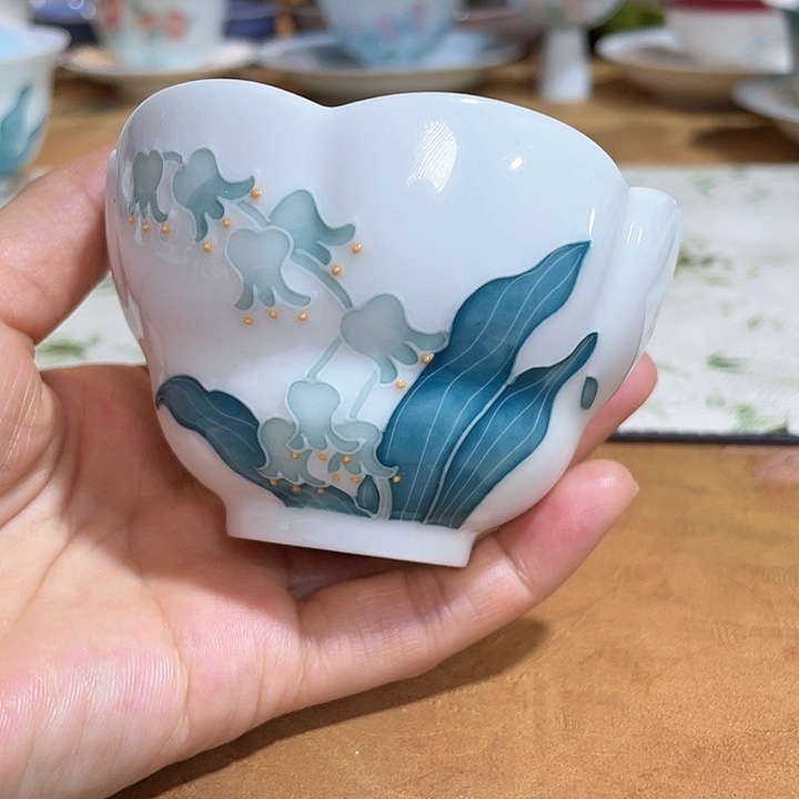 【闪购商品】铃兰幽梦宽口杯哈哈哈