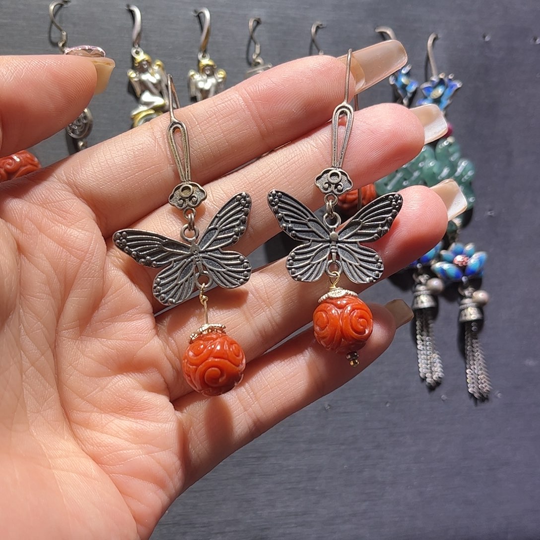 未镶嵌翡翠耳饰翡翠耳坠