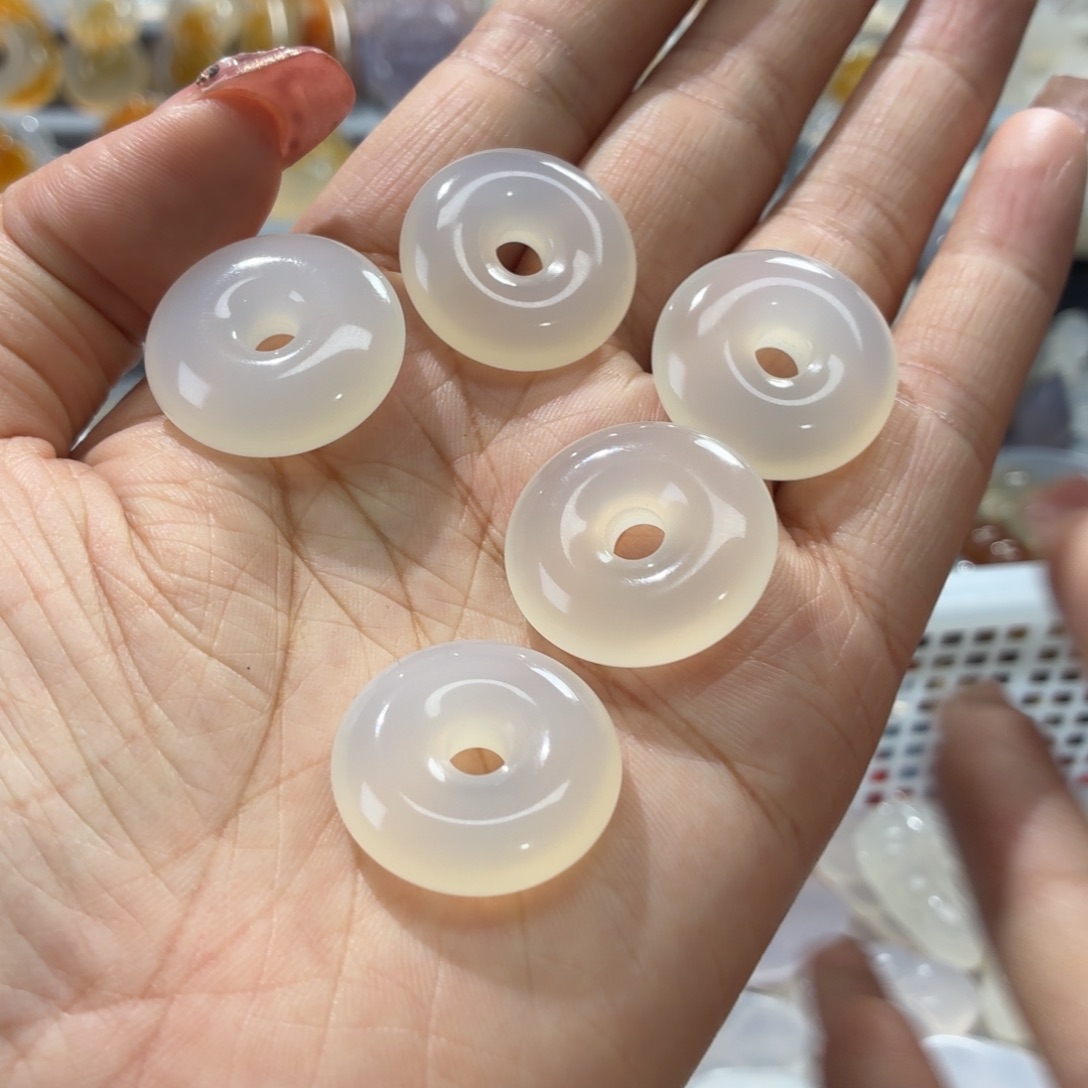 玛瑙/玉髓未镶嵌吊坠(不含链)