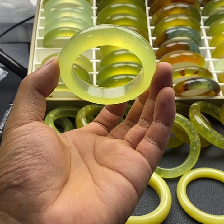 合金蛇纹石玉手镯52