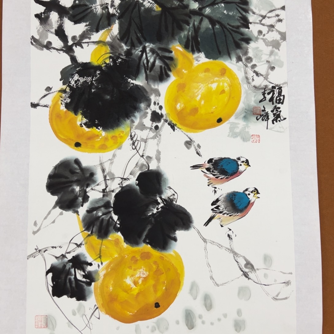 国画李文峰的作品