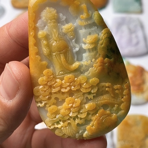 定制翡翠未镶嵌翡翠