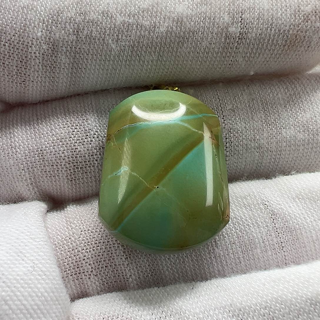 绿松石无事牌 未镶嵌