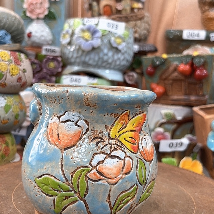 红陶粗陶多肉花盆