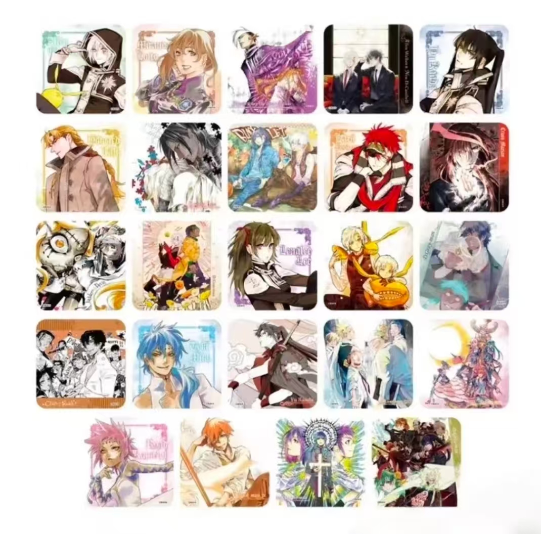 驱魔少年JS原画杯垫第一弹盲盒代拆
