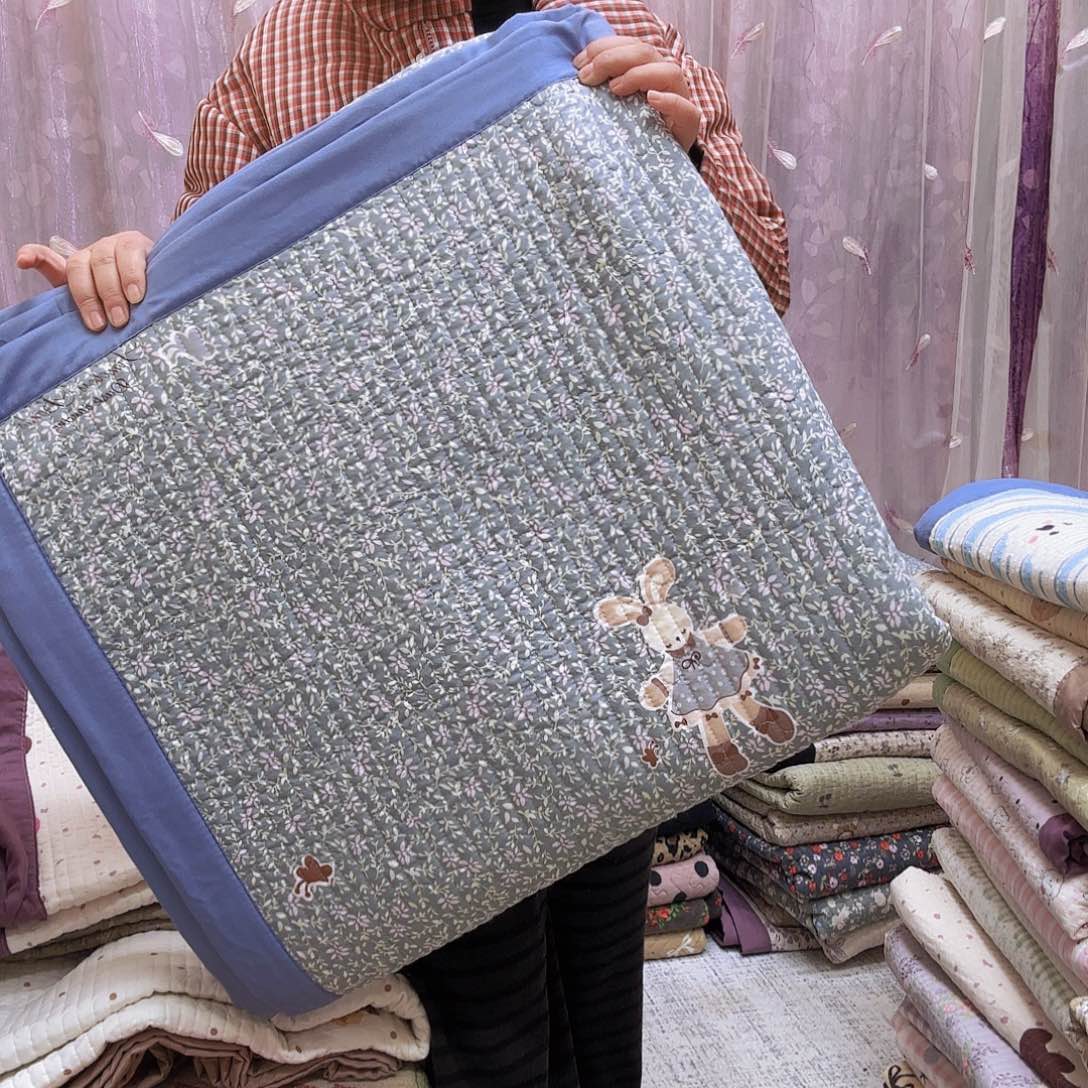 水洗布孤品2.3米×2.5米吉吉兔