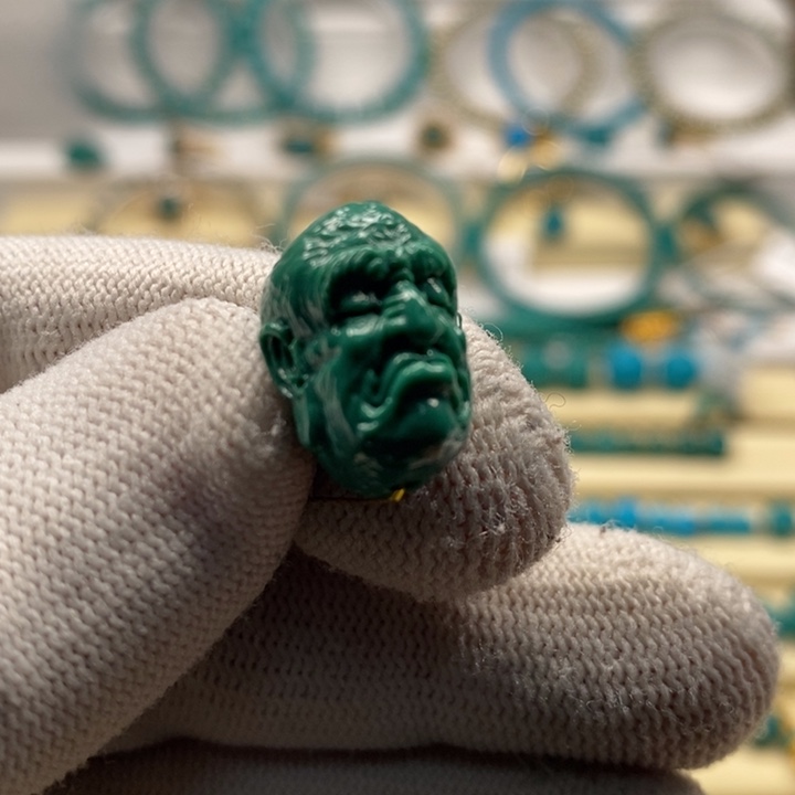 绿松石珠宝奇石未镶嵌A116-