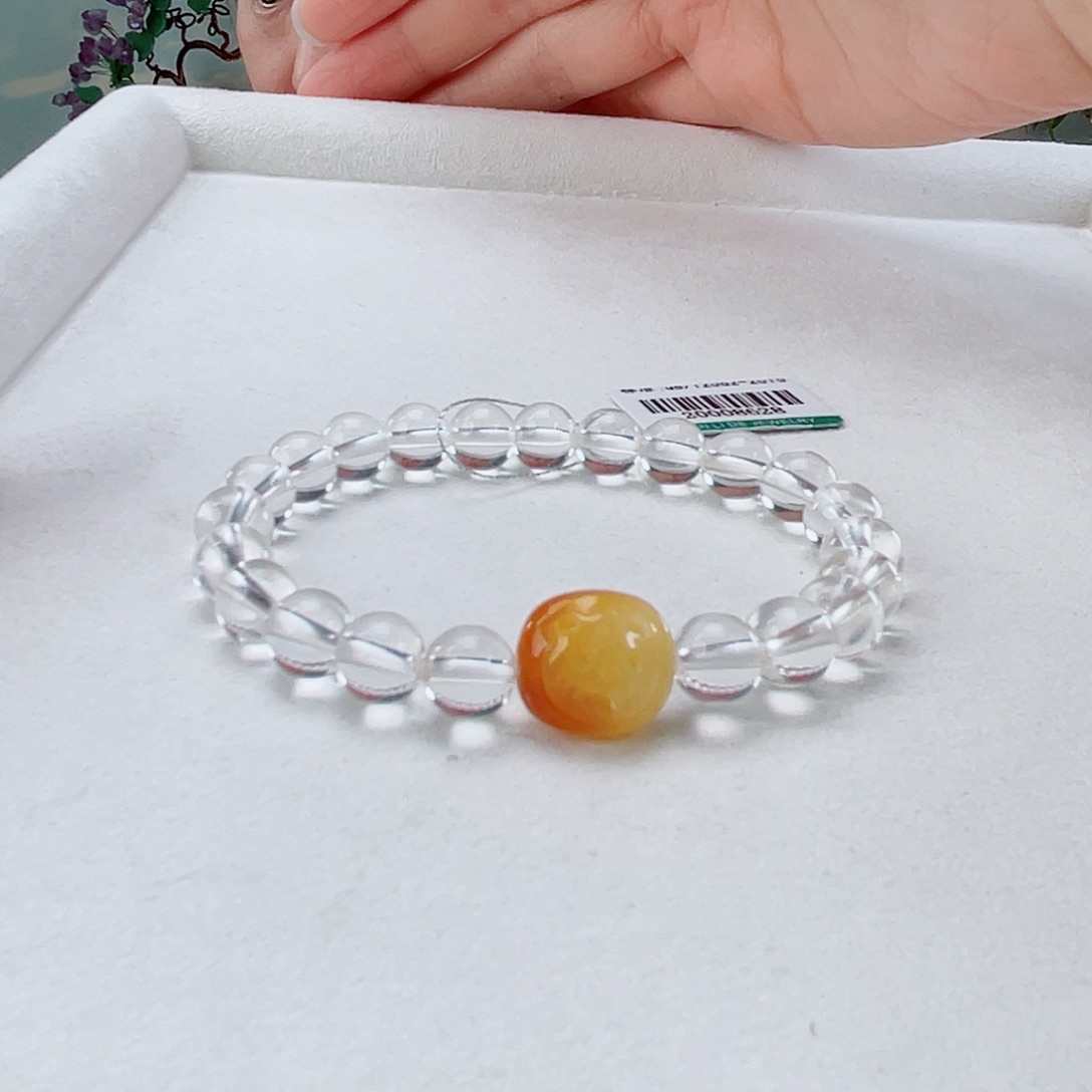 水晶手链未镶嵌水晶7.5