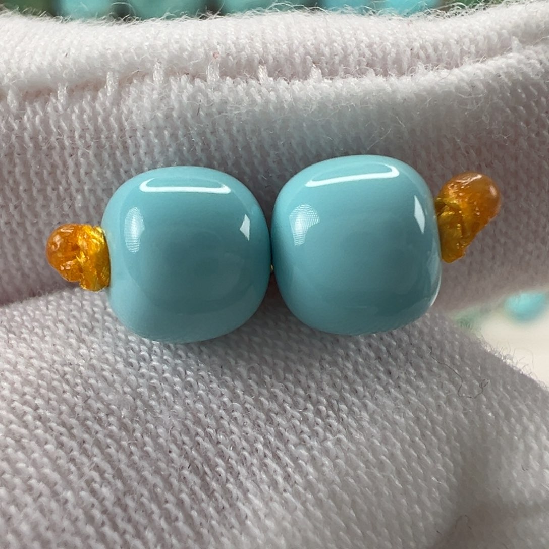 未镶嵌绿松石配饰6.5mm