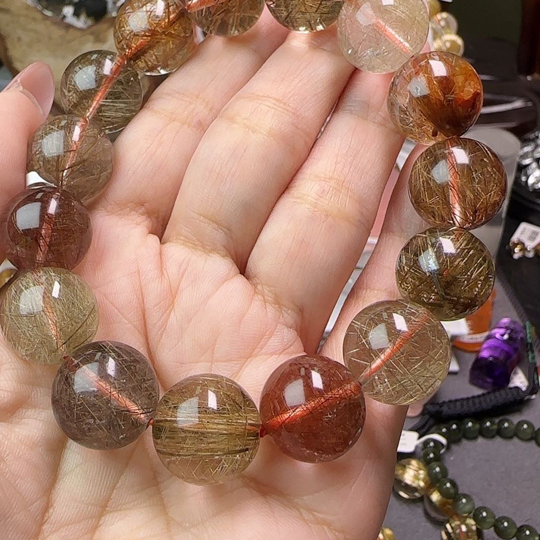 水晶手链多样性发一未镶嵌JP38426成