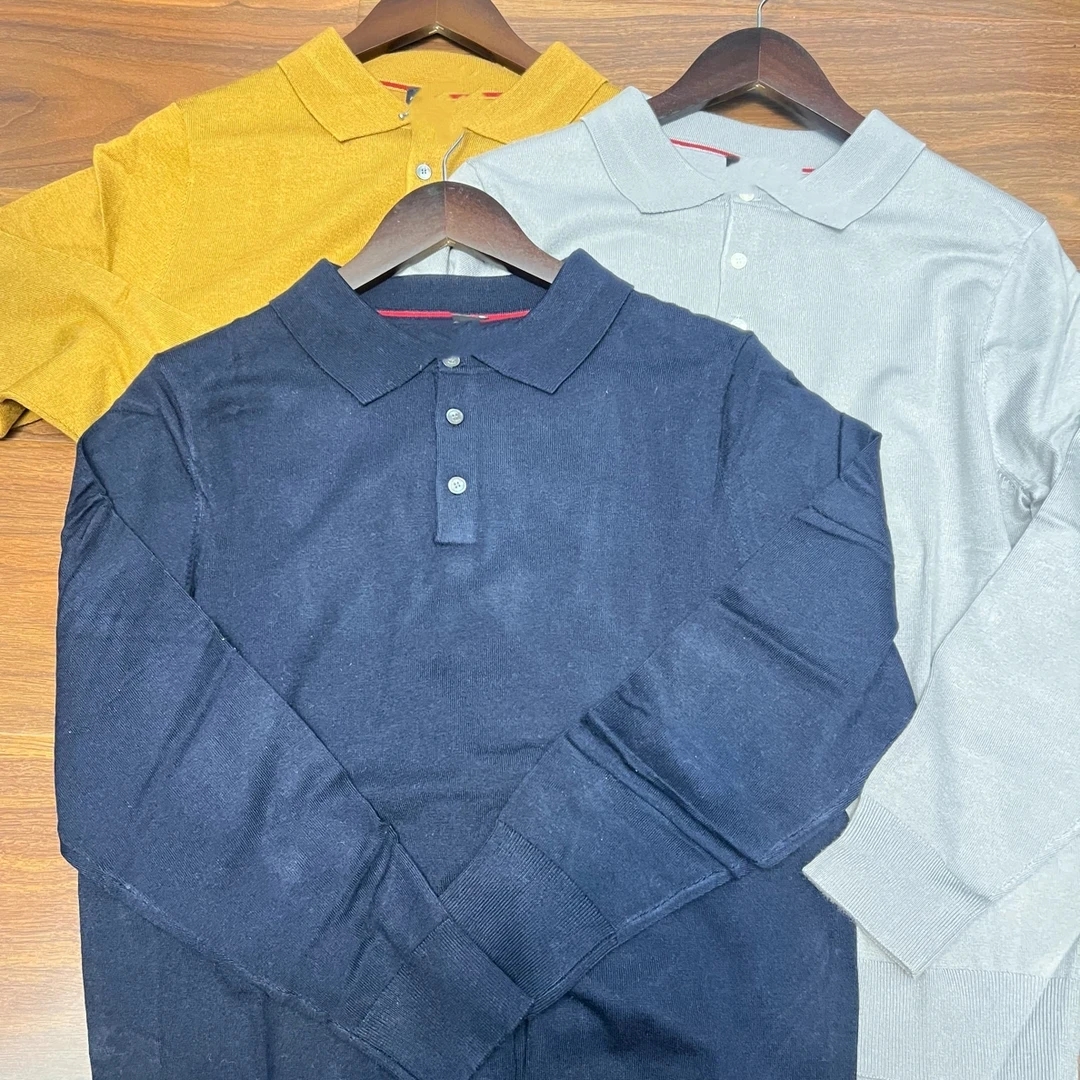 3114 杰 新款男士时尚百搭翻领POLO衫