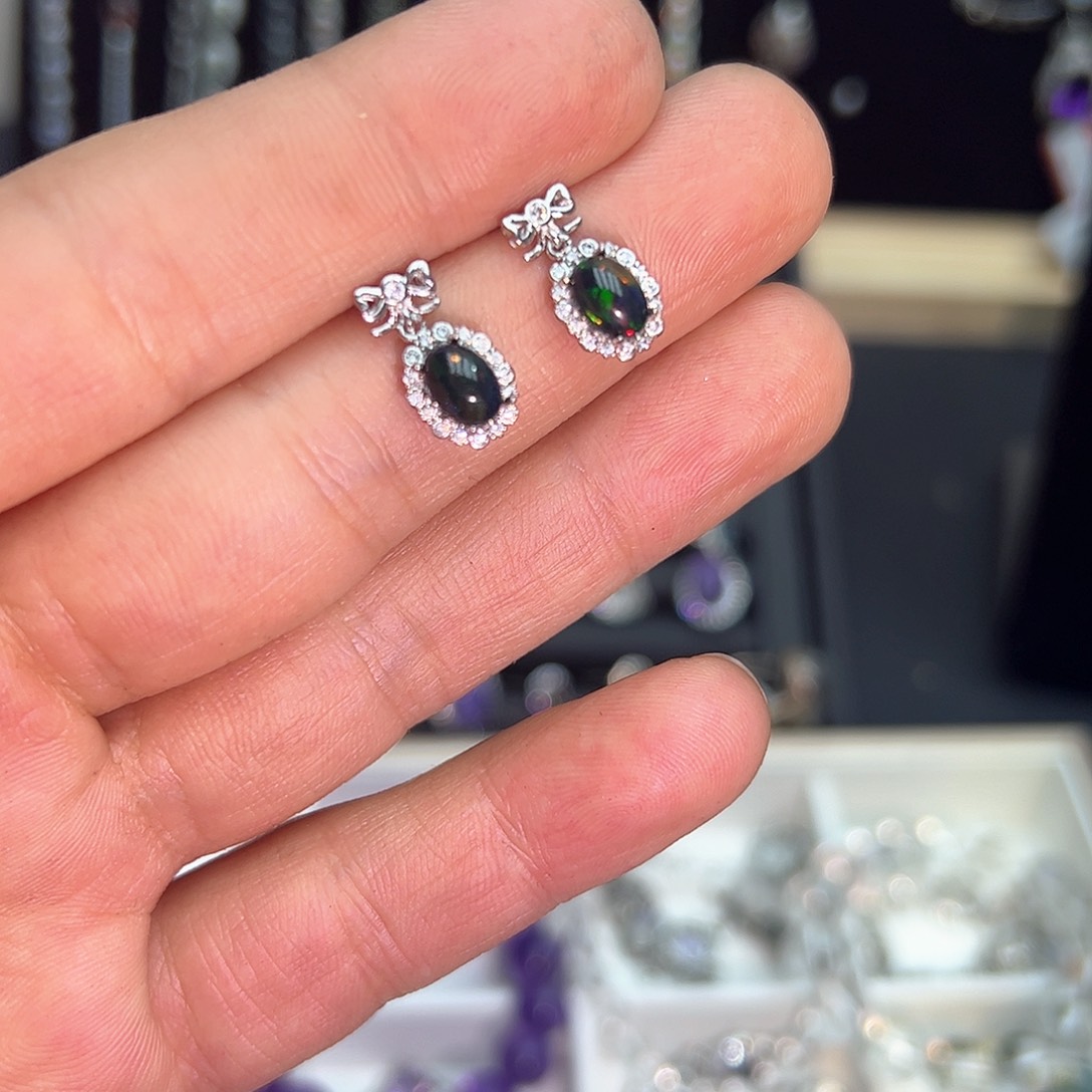 紫晶珠宝半成品银S925镶嵌