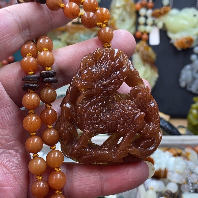 【闪购商品】蛇纹石玉吊坠未镶嵌