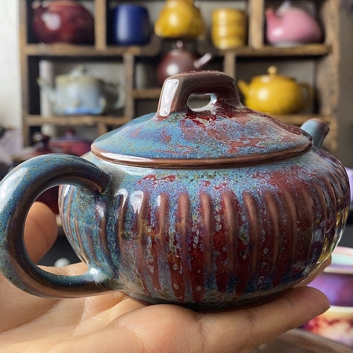 寻**头中国神后钧瓷茶具