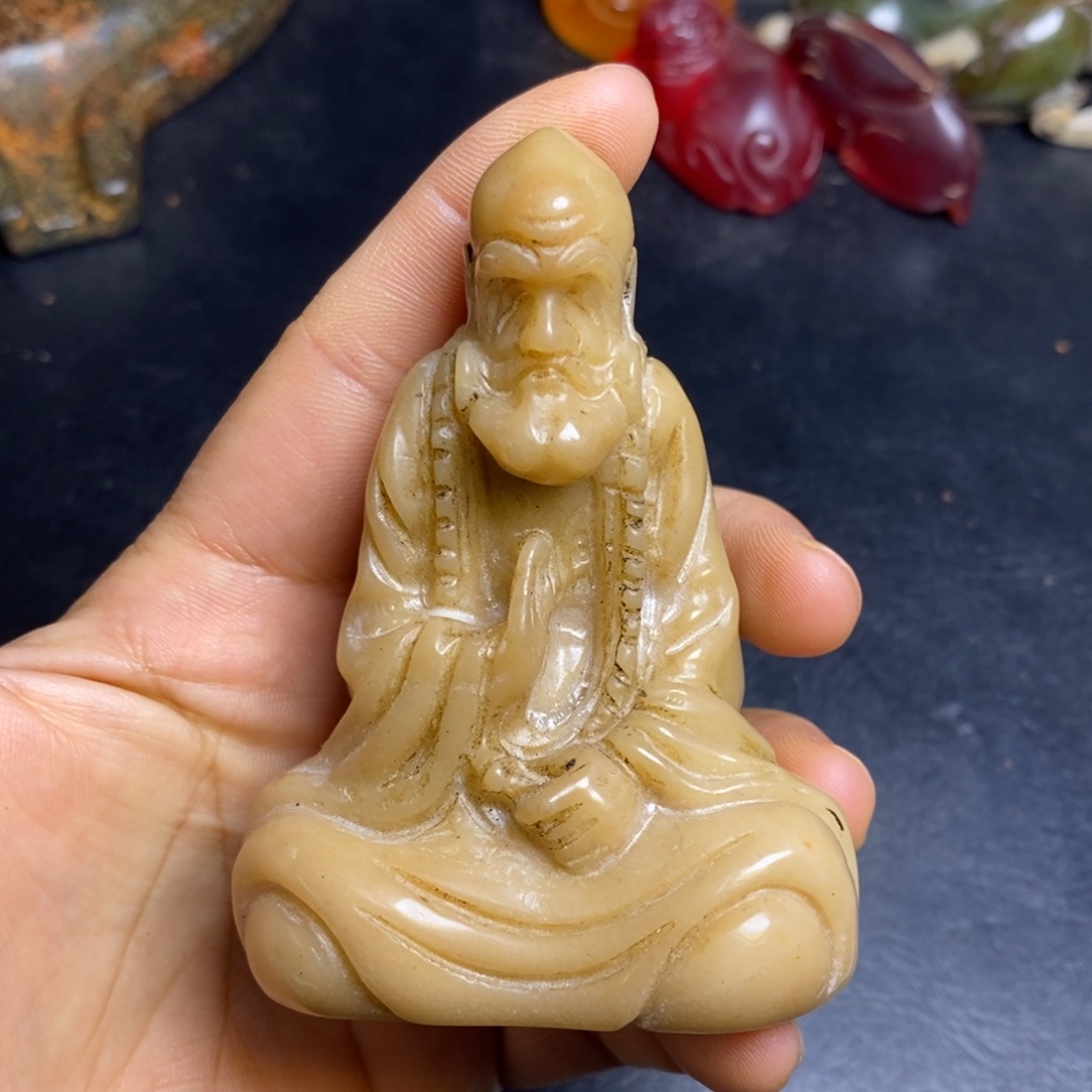 吊坠白玉菩提精品文玩