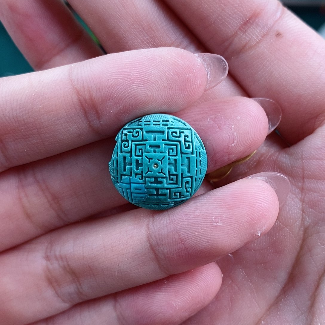 绿松石珠宝奇石未镶嵌