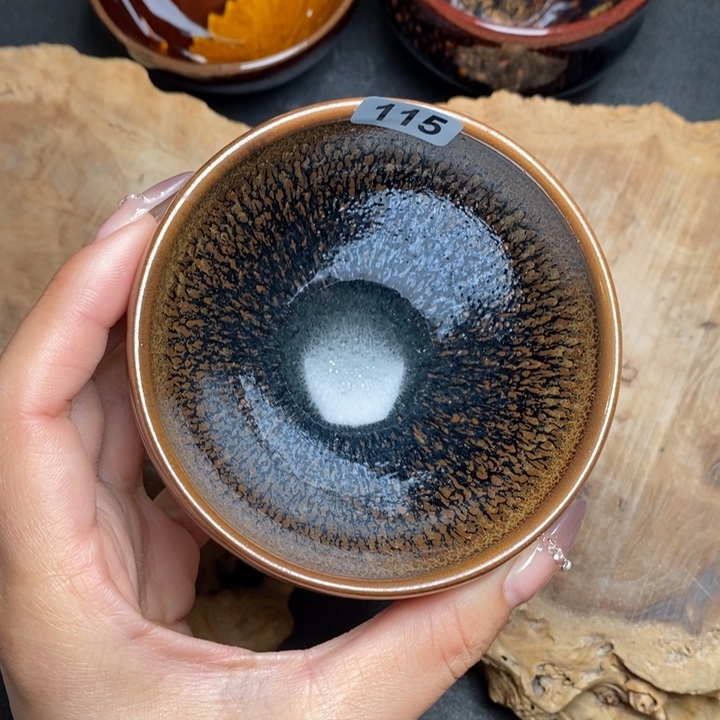 茶盏建窑建盏主人杯115微瑕