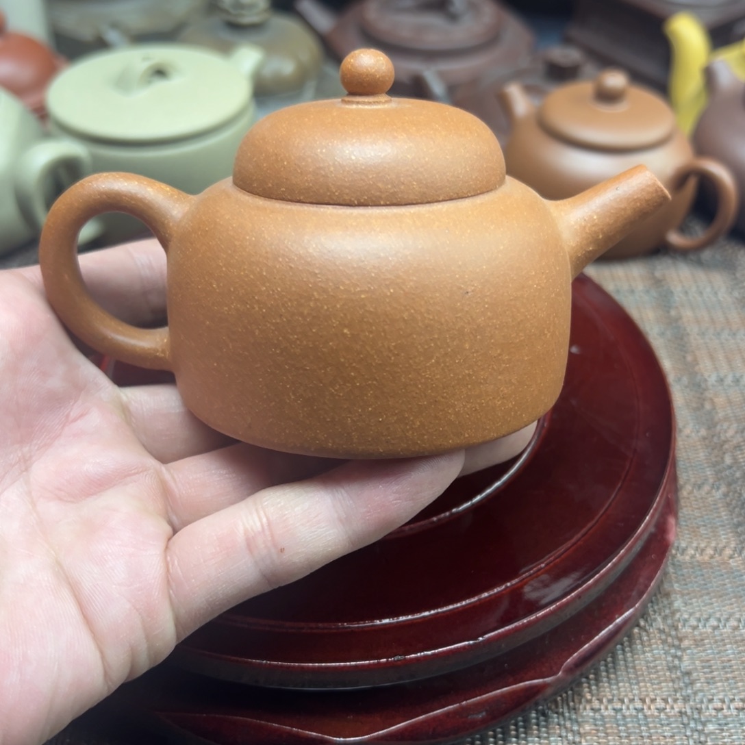 茶壶紫砂宜兴原矿紫砂壶150毫升容量