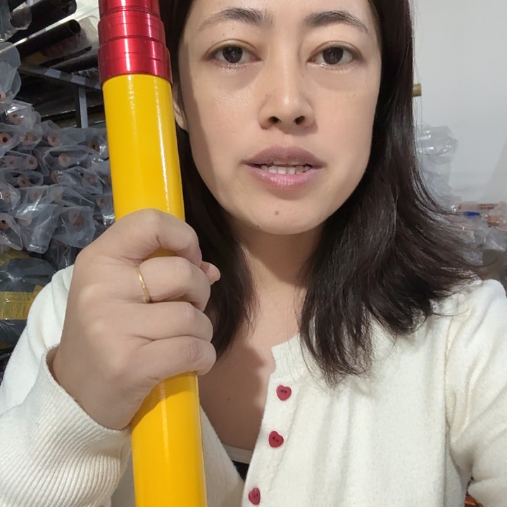 艾***海加厚黄色五米两根杆子