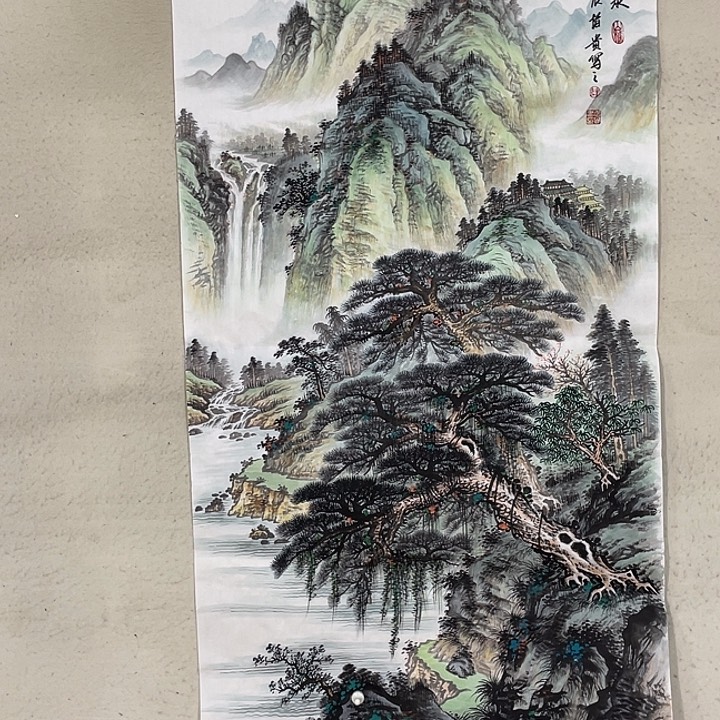 国画国画作品集的故事